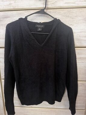 Rachel Zoe Women’s Black V-Neck Sweater
